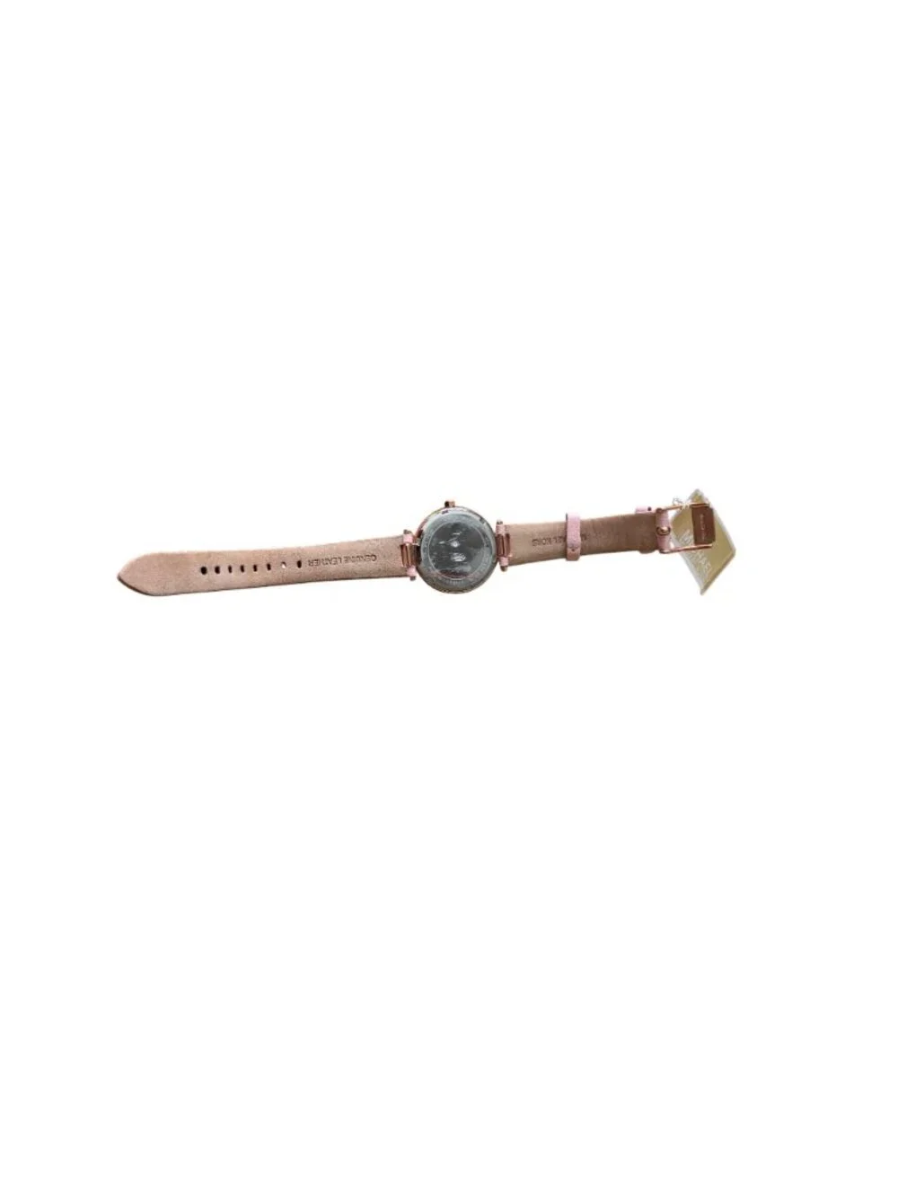 Michael‎ Kors MK2590 Mini Parker  Watch Womens Rose Gold-Tone Watch Pink Leather